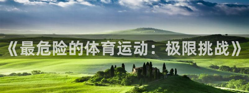 yy易游官方正版app娱乐是那个系列的台子:《最危险的体育运